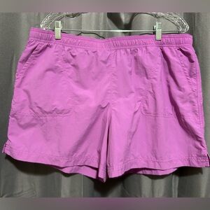 Columbia Purple Athletic Shorts